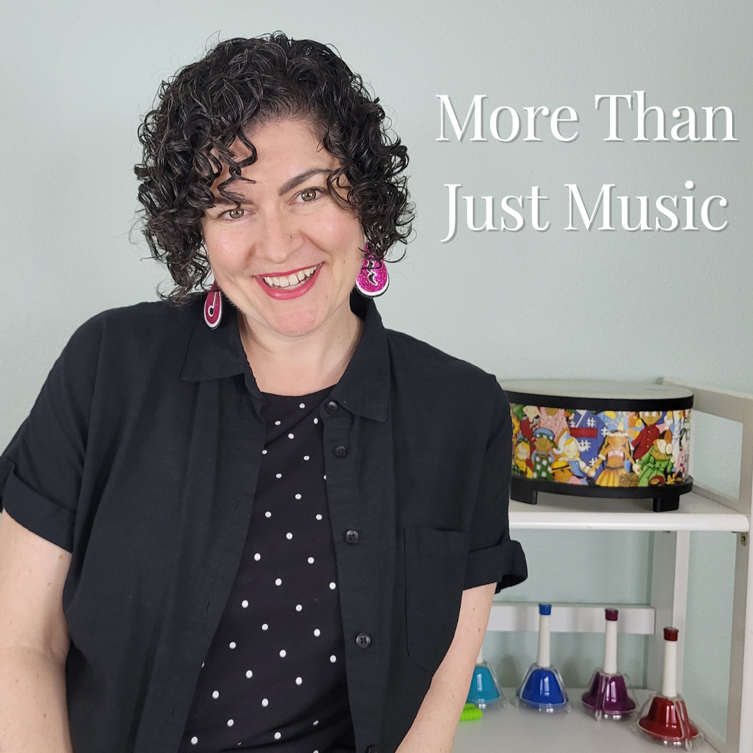 Ms. Jenny - music teacher. More Than Just Music.