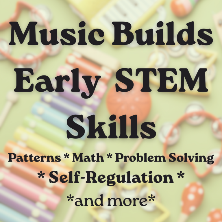 Music Supports Early STEM — especially in Preschool and Kindergarten